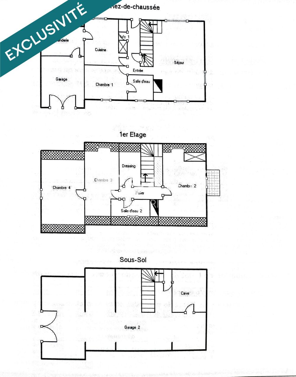 Vente Maison 140m² - 4 à 5ch-2203m² (2,9Ha possible)-Sous-sol total Le pre-d'auge