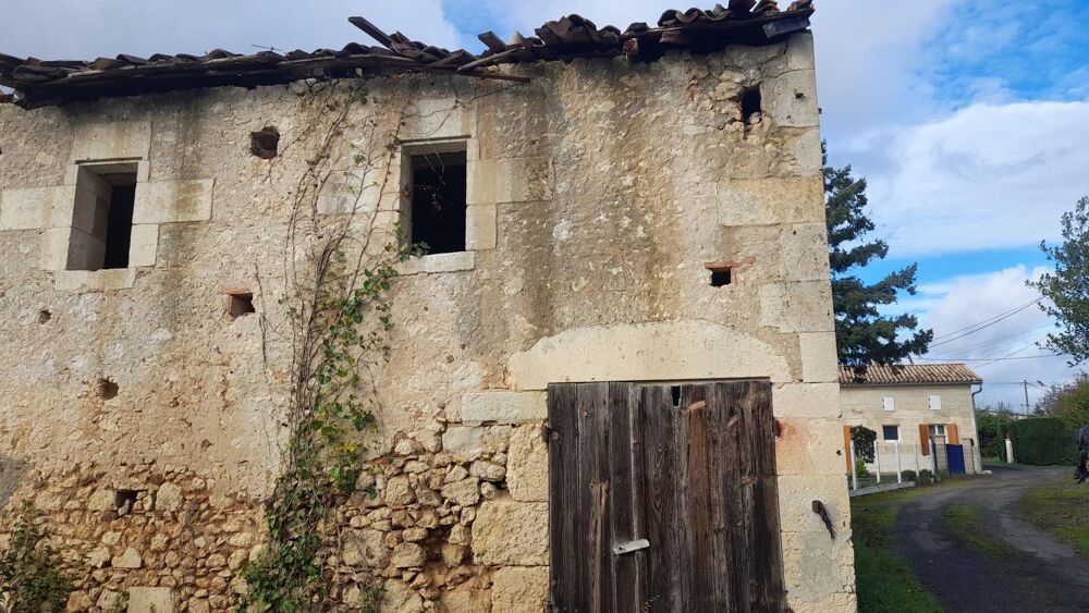belle bâtisse charentaise à rénové entièrement sur un terrain de 1760 m2 environ 400 m2 de bâtisse
