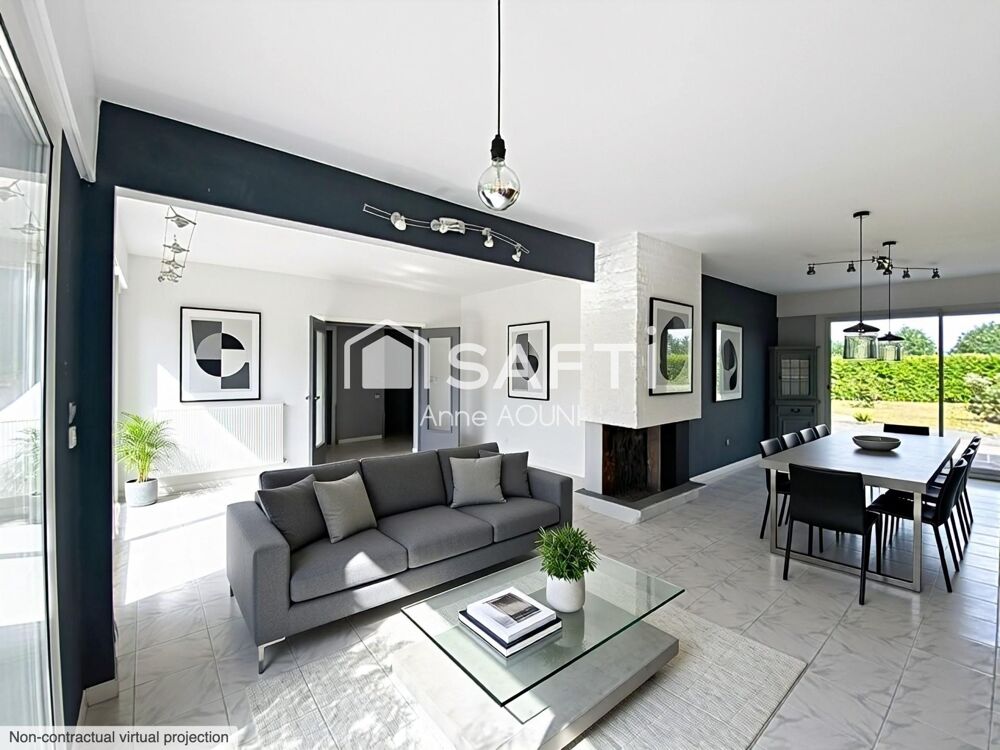maison T4/5 lumineuse - belle parcelle piscinable