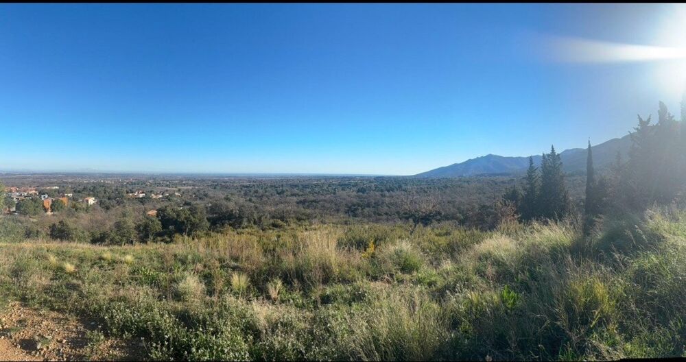 Vente Terrain Terrain à bâtir de 700 m2 avec vue exceptionnelle Villelongue-dels-monts