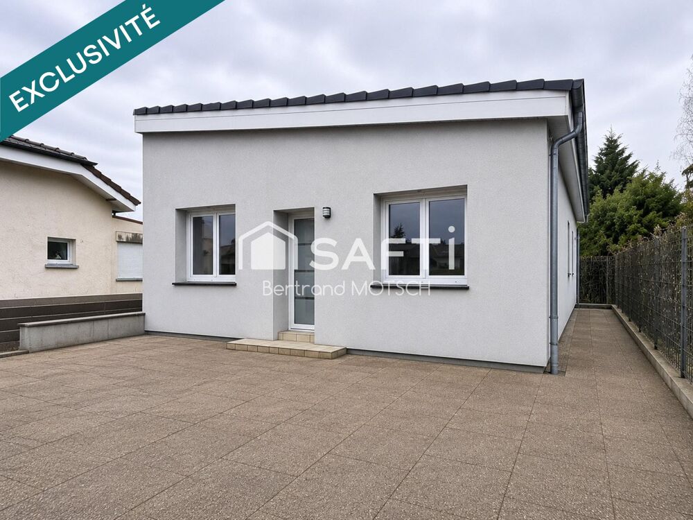 maison plain pied 4 chambres 106 m2 terrain 555m2