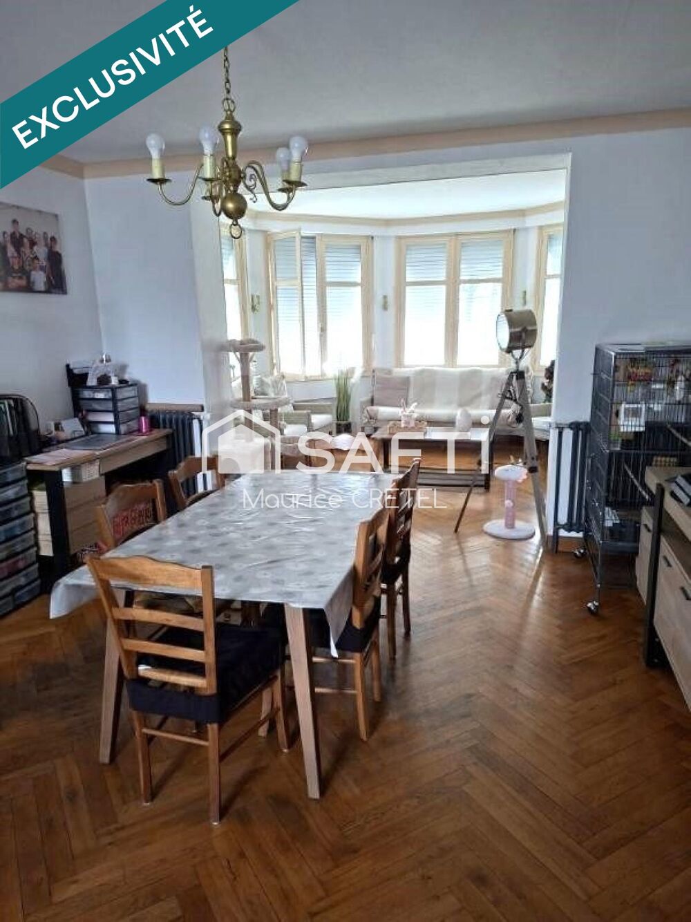 MAISON 156 M² + 5 chs +GARAGE 44M²+TERRAIN