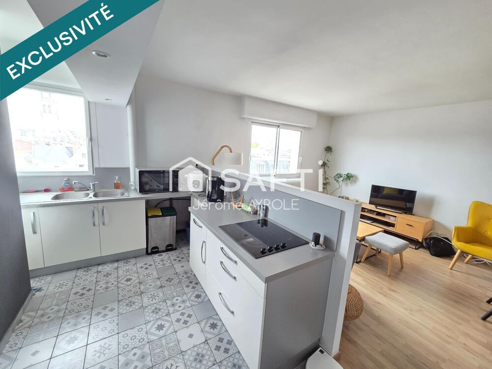 Vente Appartement Appartement 63 m2 en hypercentre avec vue imprenable + parking + cave Arras