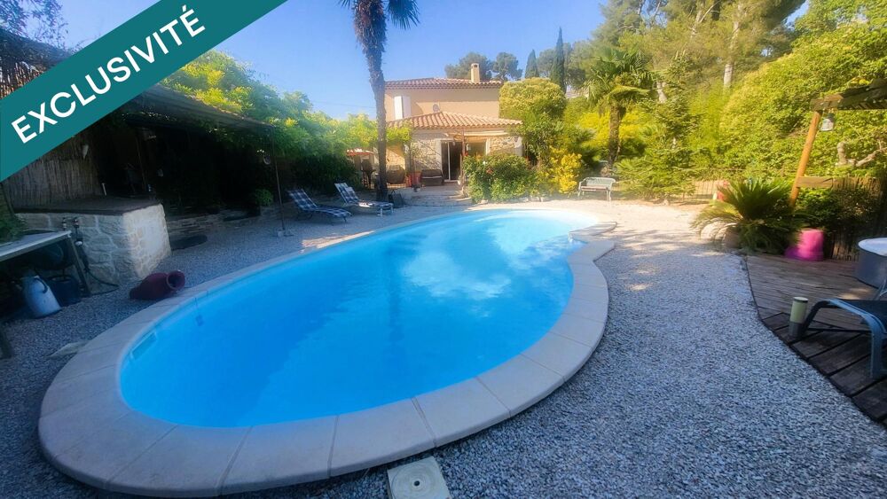 Vente Maison les Camoins, Magnifique Villa de T5 130 m² sur 2000 m² avec piscine,,garage Marseille 11