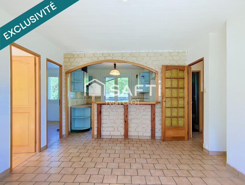 Appartement 4 pièces 60m² + loggia fermée et cave