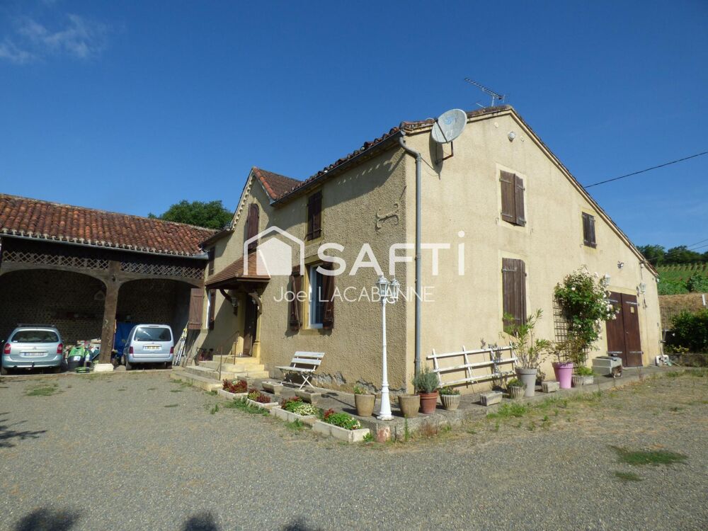 Vente Maison Maison de caractère de 250 m², au calme, 5 chambres, dépendances, terrain de 2 731 m² Castelnau-riviere-basse