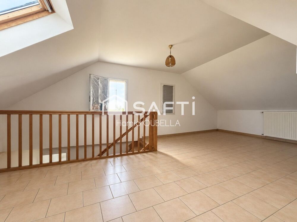 Vente Maison VAAS – Maison familiale de 113 m² – 3 chambres – Terrain de 1 420 m² sans vis-à-vis – Sous-sol complet Vaas