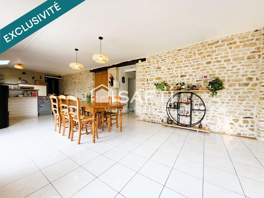 Maison de charme rénovée - 4 chambres - vie de plain pied