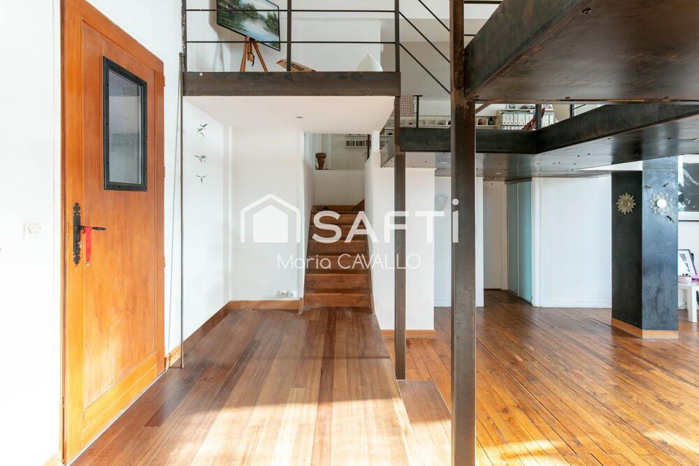 Vente Appartement CHARMANT LOFT BAIGNÉ DE LUMIÈRE AU CALME ABSOLU Ivry-sur-seine