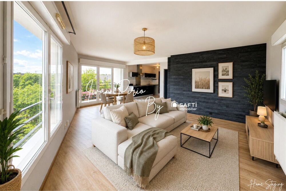 Vente Appartement T4 lumineux : terrasse, ascenseur, garage Rennes