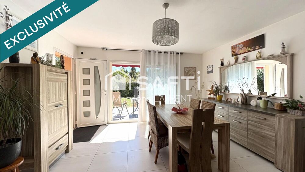 Vente Maison Villa indépendante 4 chambres ,1 bureau 900 m2 de terrain Pignans
