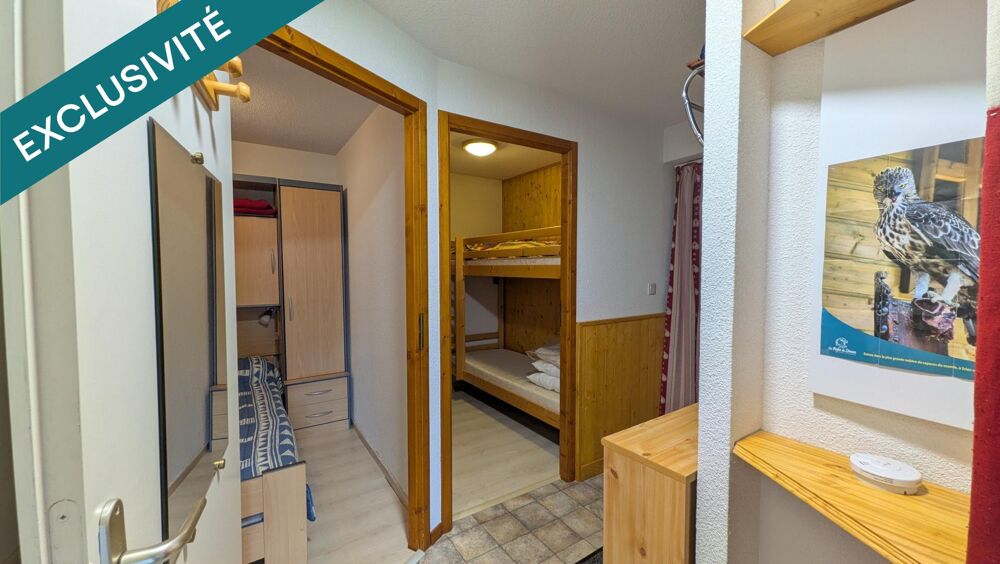 Vente Appartement RARE : Appartement 3 pièces de 33m2 carrez avec box fermé OFFRANT une VUE DEGAGEE , place de PARKING PRIVATIVE et CAVE Saint-jean-d'aulps
