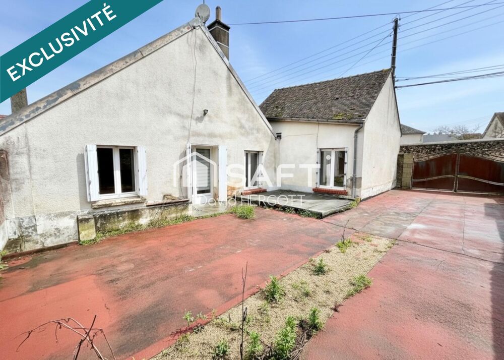Maison à rafraîchir avec cave voûtée  Mer (41500)