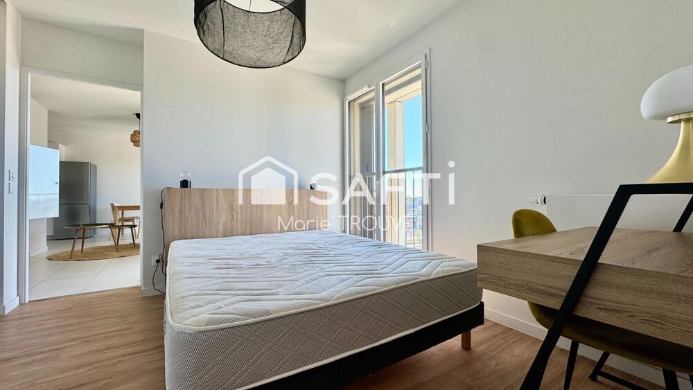 Vente Appartement APPARTEMENT T2 MEUBLÉ AVEC TERRASSE ET PARKING – QUARTIER GARE SAINTJEAN Bordeaux