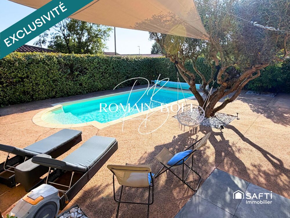 Maison 5 pièces de 146m2 sur 1000m2 de terrain avec piscine