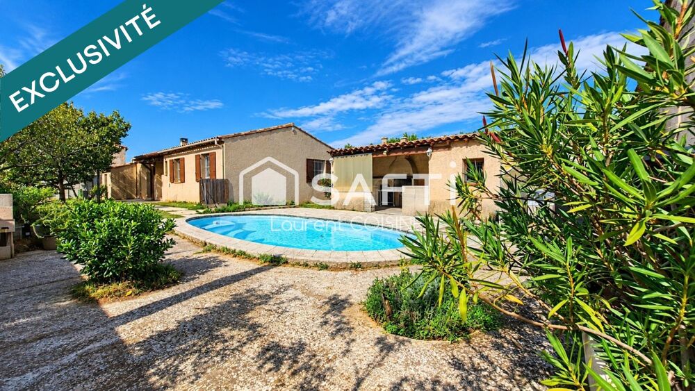 Vente Maison Maison familiale individuelle-3 chambres- Piscine- Terrain plat de 627m² Vitrolles