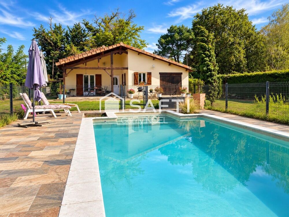 Vente Maison Maison de 125m²  3 chambres avec piscine et dépendances. Saint-pe-saint-simon