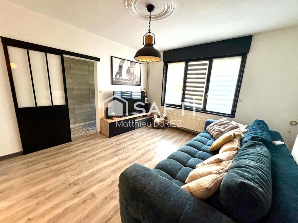 Maison de ville Dunkerque 95 m entièrement rénovée