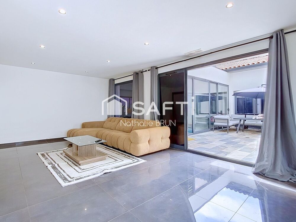 Vente Maison Villa contemporaine de plain pied de 240 m² sur 801 m² de terrain Nissan-lez-enserune
