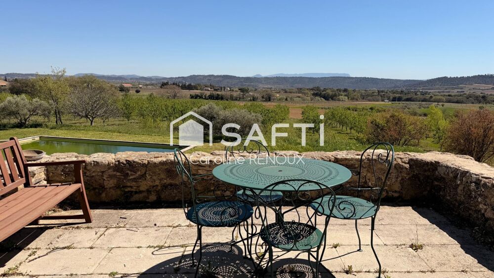 Propriété dexception avec vue Sainte-Victoire  2 habitations  4,5 ha  Luberon Sud