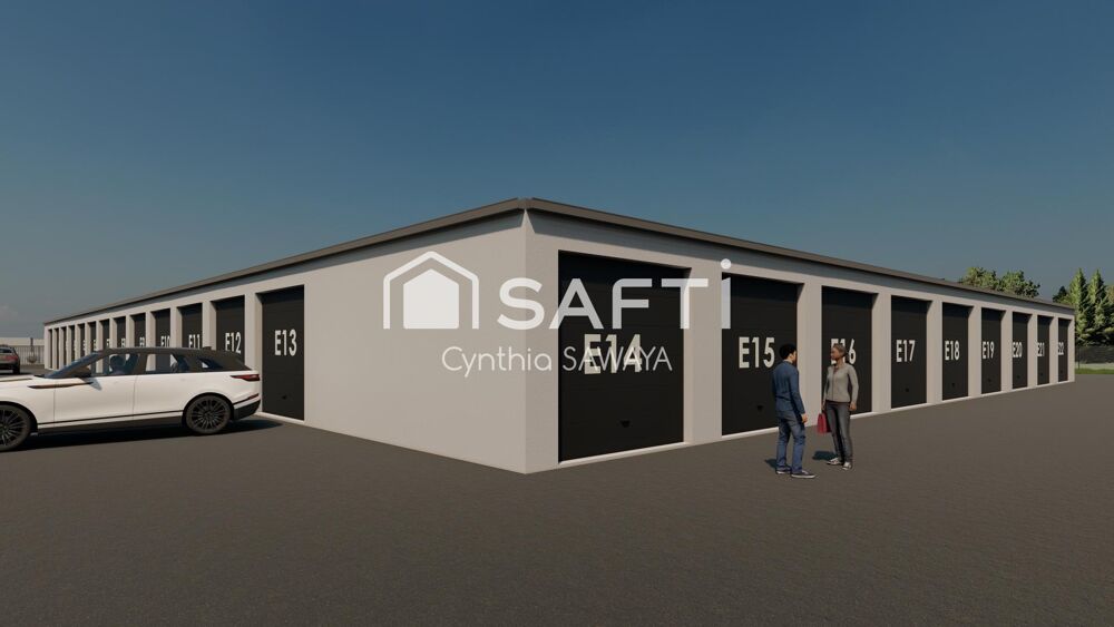 Vente Parking/Garage BOX/GARAGE À BISCARROSSE – INVESTISSEZ OU GAGNEZ EN ESPACE! Biscarrosse