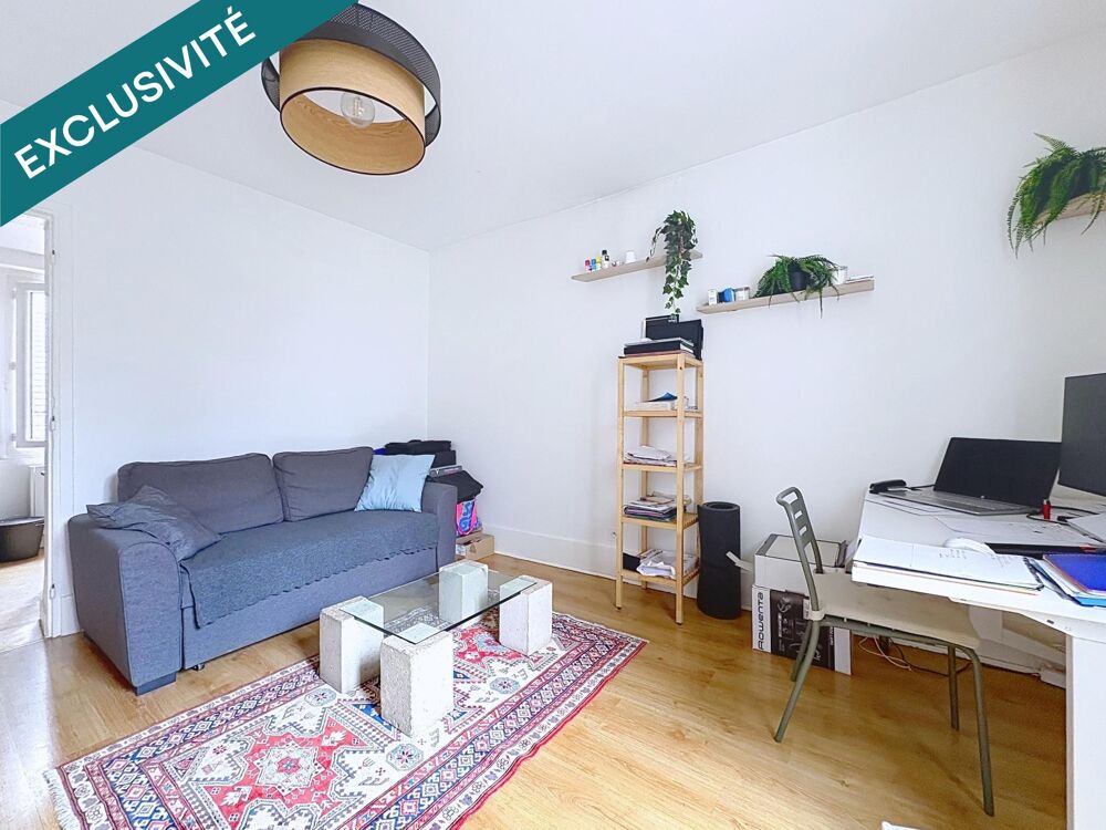 En centre-ville de Houilles, à moins de 12 min à pied du RER A et des lignes L et J, bel appartement 2 pièces au calme et lumine