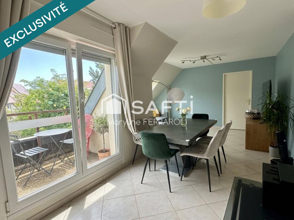 Vente Appartement Sans vis-à-vis, 4 pièces, 3 chambres, balcon Strasbourg
