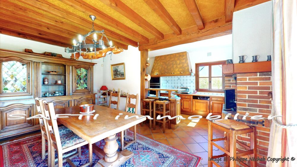 Vente Maison Maison de 183 m2 - 4 chambres - sous-so tatal - 1790m2 de terrain autour. Bonnieres-sur-seine