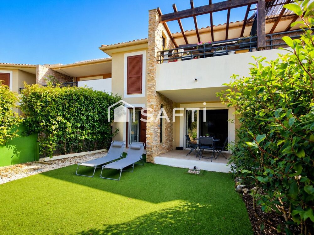 Appartement T2 en parfait état avec terrasse et jardin
