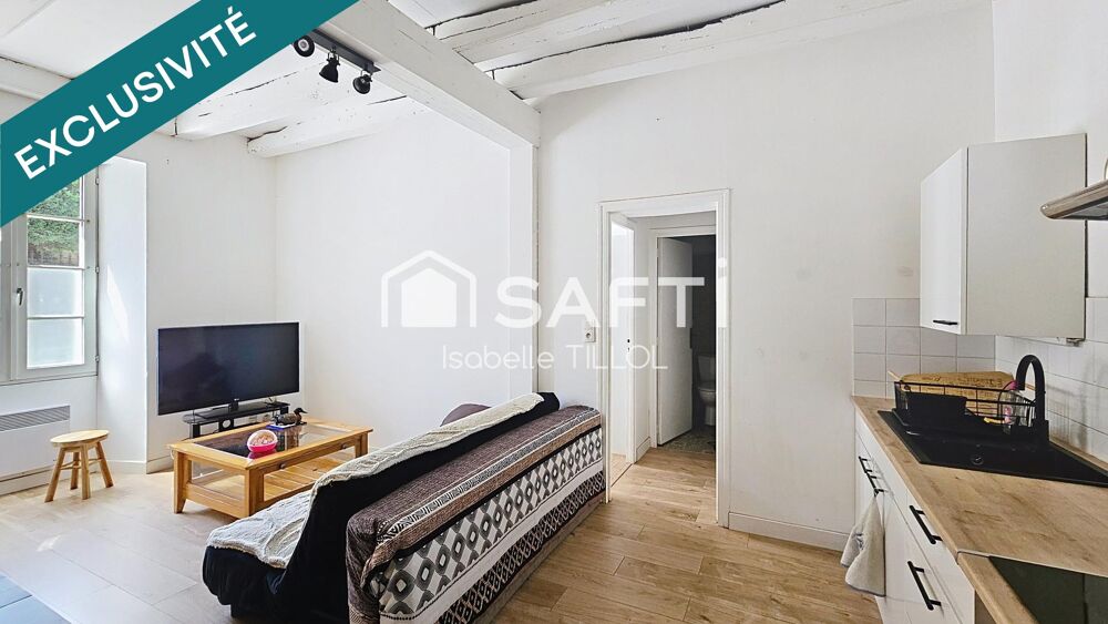 Appartement T2 immeuble de caractère