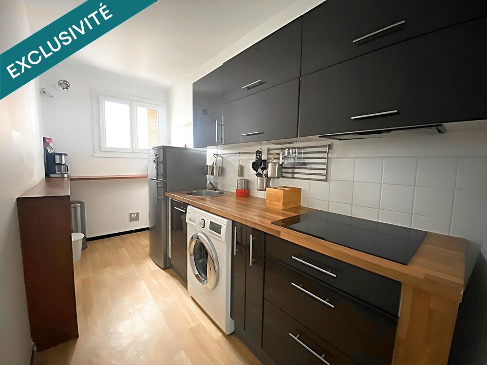 Vente Appartement Studio loué, 5,36 % brut, balcon et parking Poissy