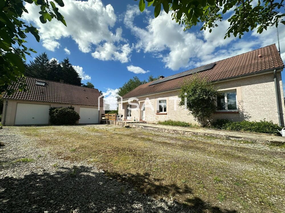 Maison 116 m², 4 pièces, 3 chambres, double garage, box.