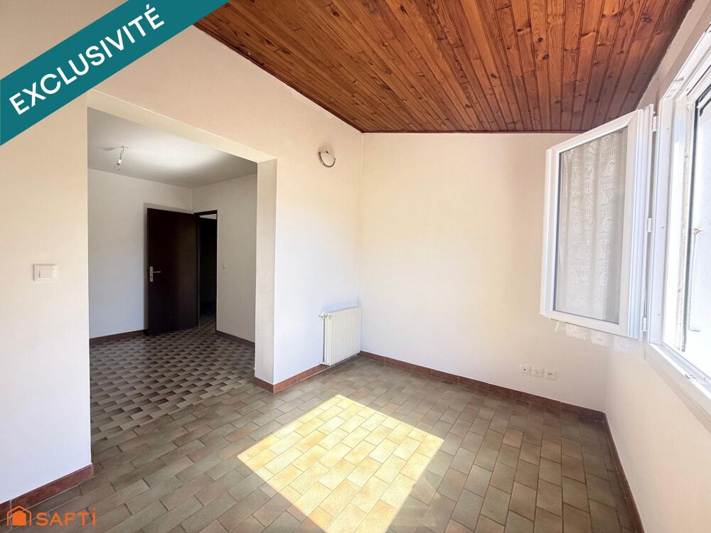 Maison de deux appartements deux faces, avec jardin sans vis à vis.