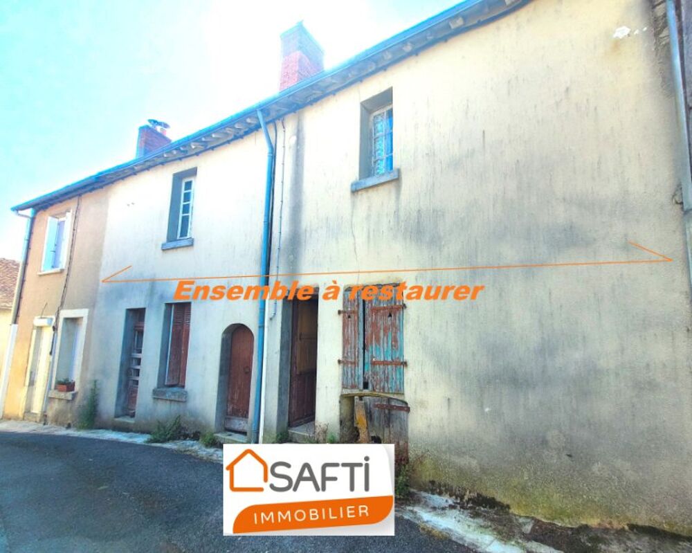 Vente Maison Bâtisse de 130m² de CACHET à RENOVER entièrement Buxeuil