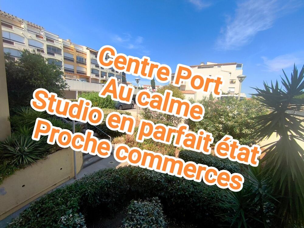 Vente Appartement Studio en parfait état - Proche mer et commerces Cap d'agde