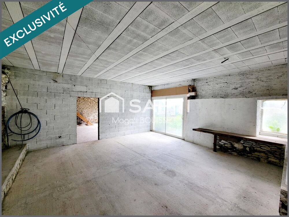 Vente Maison Maison ancienne avec grange attenante à personnaliser selon vos envies et terrain constructible environ 627m². Antignac