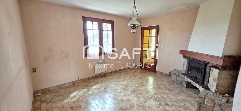 Pavillon plain-pied 114m², 3 chambres, 980m² de terrain.