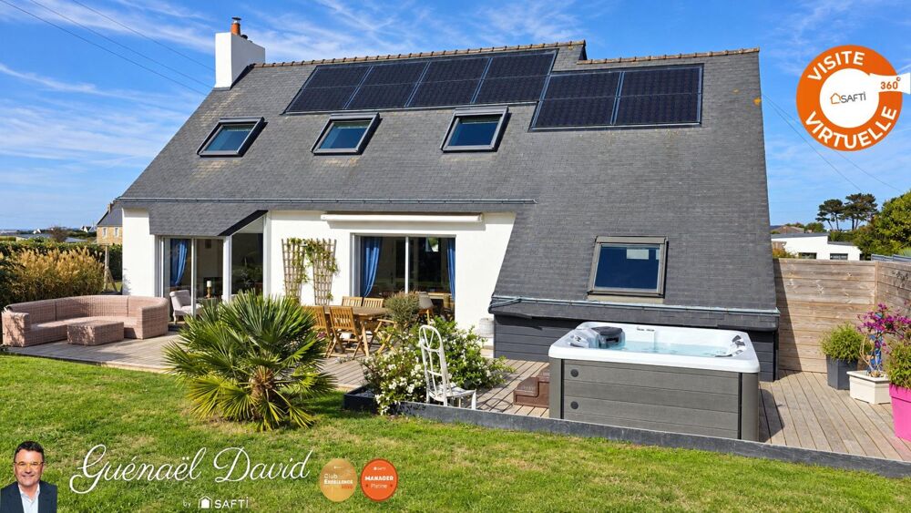 ROSCOFF  MAISON FAMILIALE BIEN ENTRETENUE, HABITABLE DE PLAIN-PIED, 4 CHAMBRES