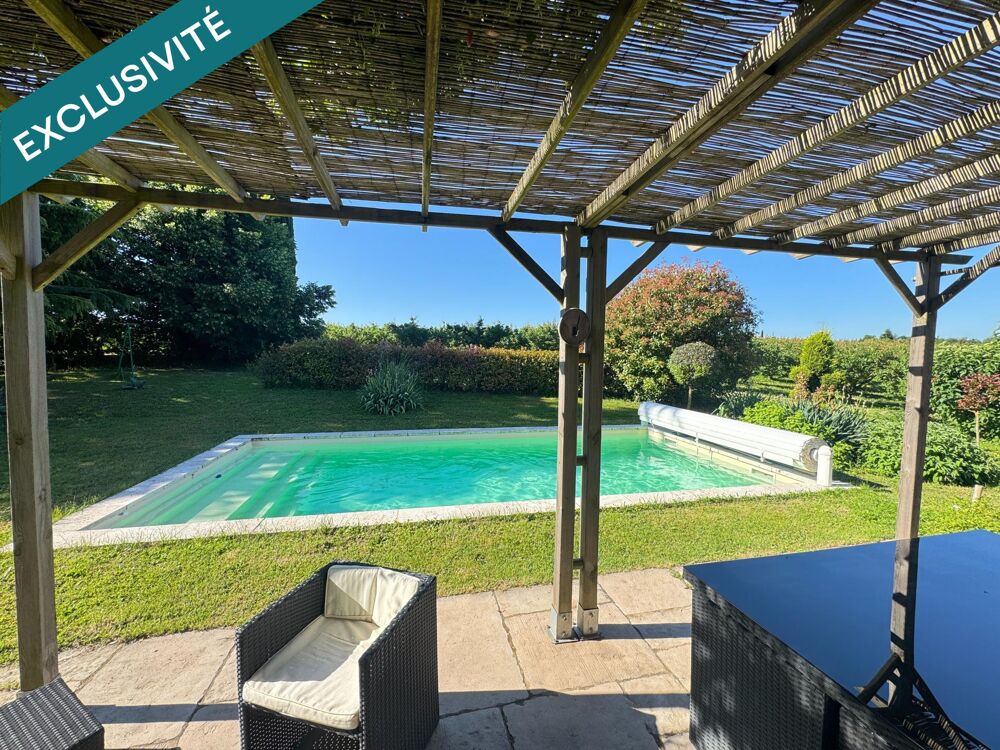 Demeure de charme rénovée avec piscine