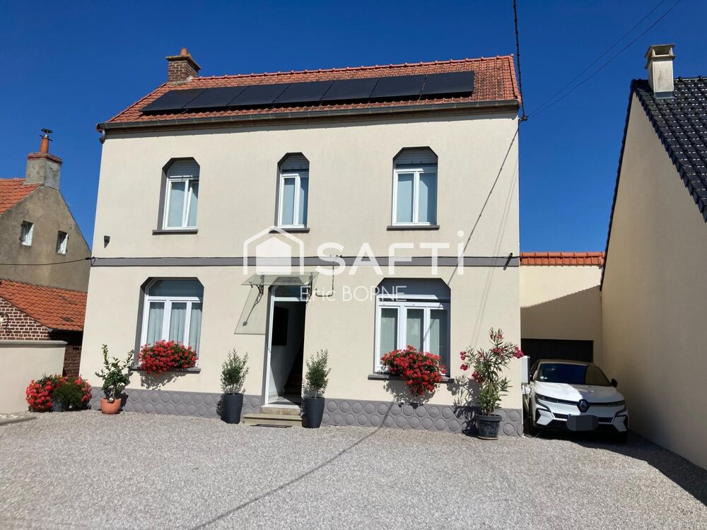 Vente Maison Individuelle , 3 chambres , garage , espace bureau ...Pa s de travaux ! Wizernes