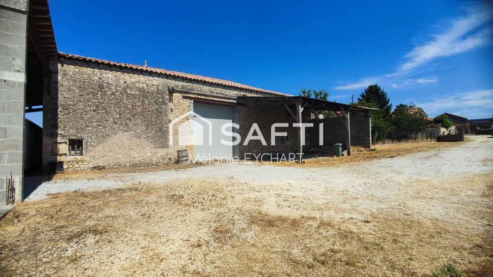 Vente Maison Grange de 228 m² avec toiture neuve, idéale artisan, stockage ou projet de réhabilitation, sur 1 500 m² de terrain. Rivieres
