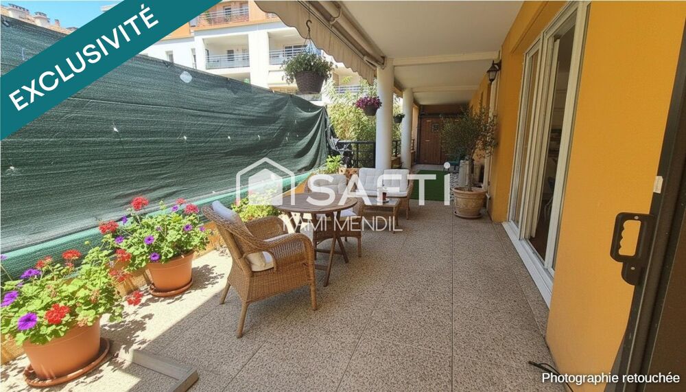 Vente Appartement Appartement T4 88m² + Terrasse 80m² + Parking 13011 Marseille 11