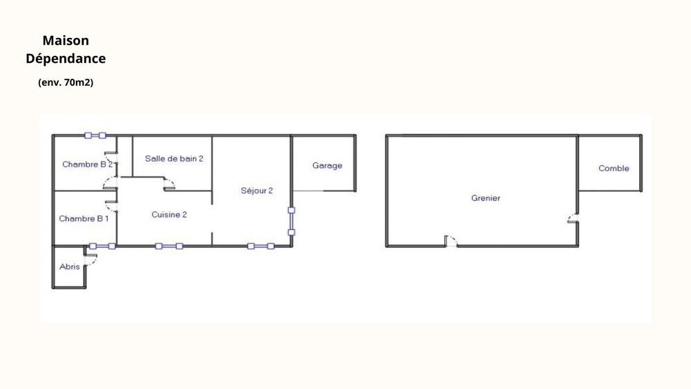 Vente Maison Ensemble de 2 Maisons de bourg, entre Vannes et Redon Questembert