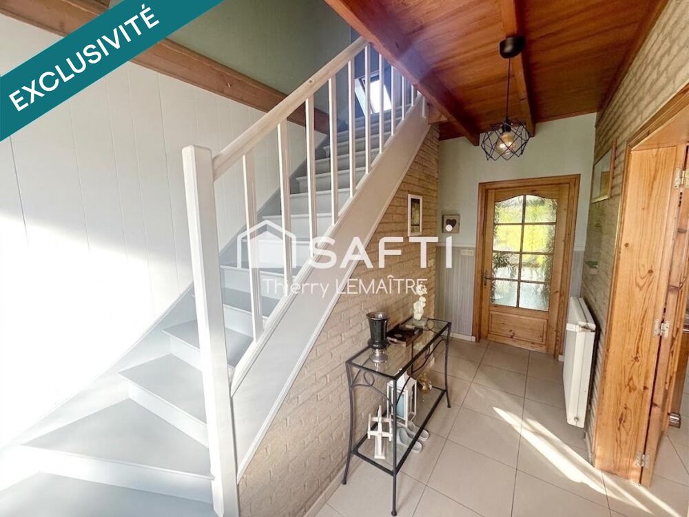 Vente Maison Moulle (62910) - Coup de cœur assuré pour cette maison familiale de 121 m² sur un terrain de 1 185 m². Moulle