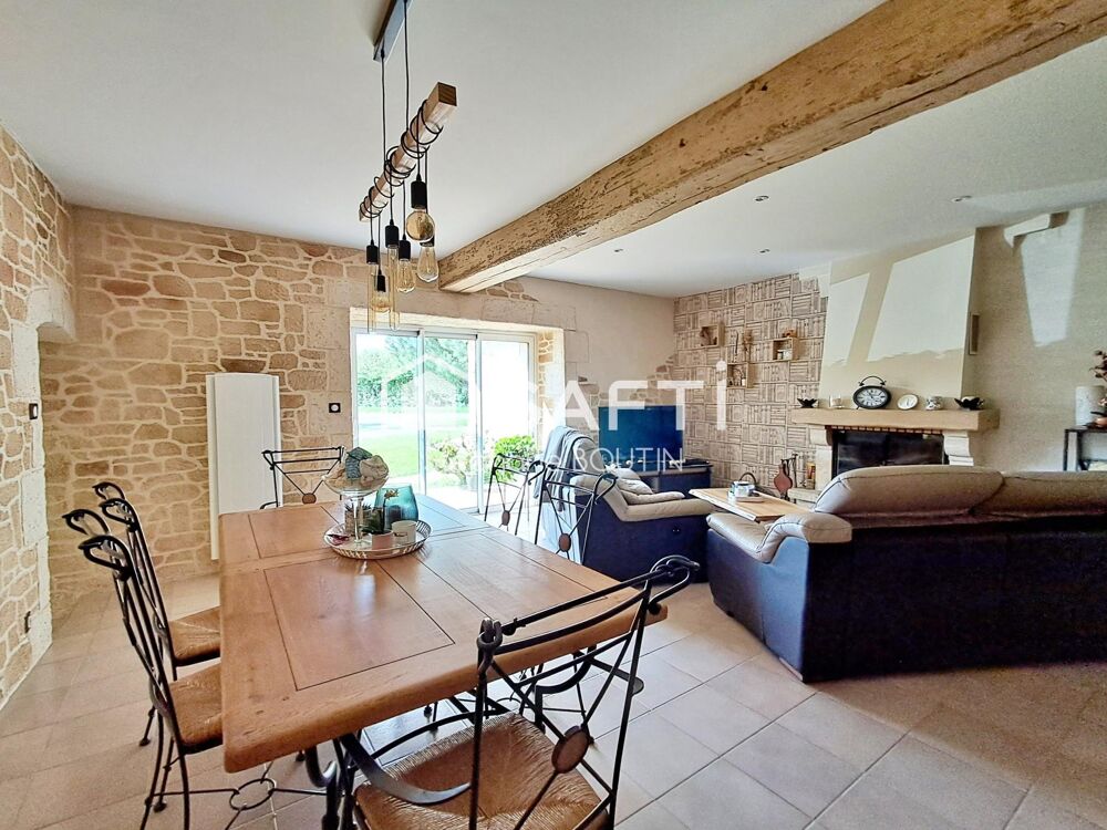 Vente Maison Bien rare – 2 maisons + grange 400 m² + dépendances + hangars + 5 ha Cezais