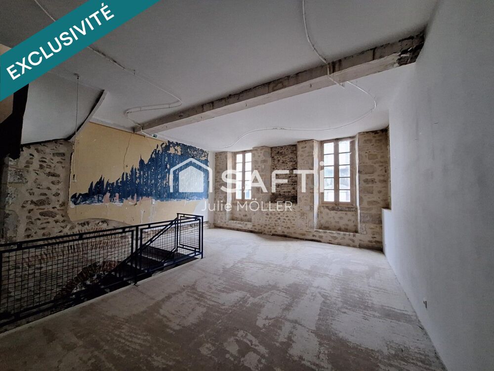Vente Immeuble Local commercial et duplex avec terrasse dans le centre-ville de Guret Gueret