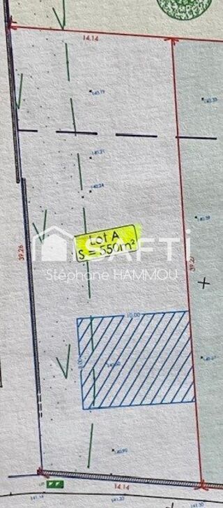  Terrain � vendre 550 m�