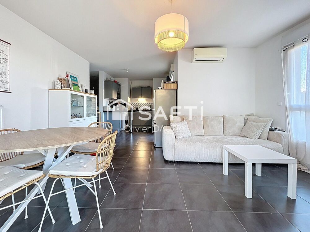 Vente Appartement T3 de 60 m2 – Terrasse sans vis-à-vis et garage Lattes