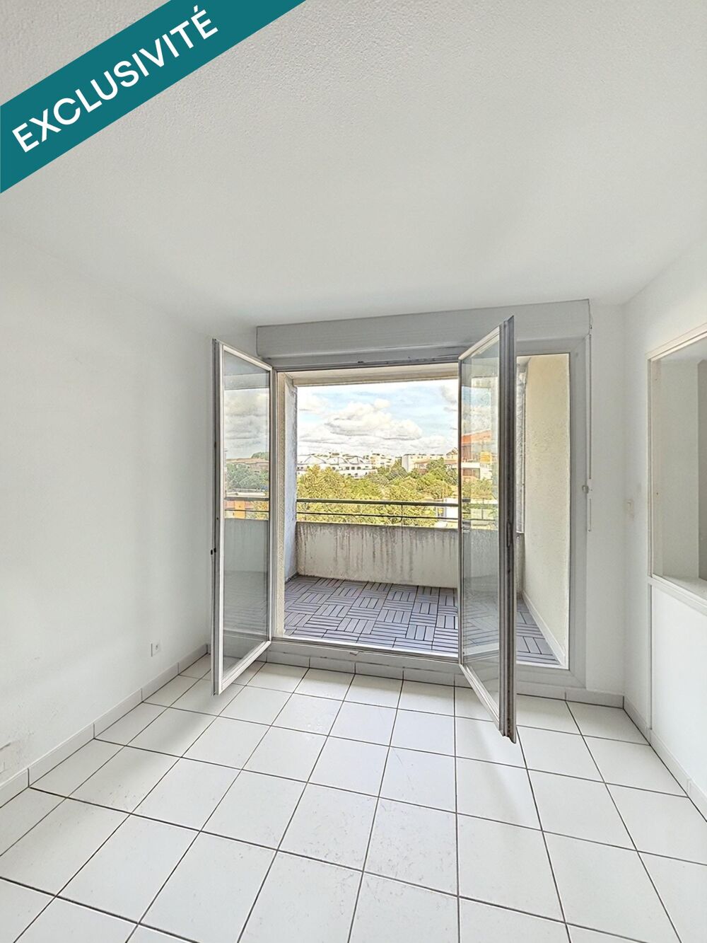 Investissement locatif  Appartement 33,17 m² avec terrasse, parking et locataire en place  Toulouse La Vache