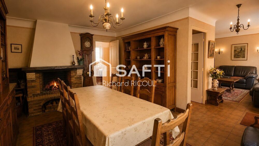 Vente Maison Cabourg centre, 3 ch, 138m², garage, atelier, jardin Cabourg